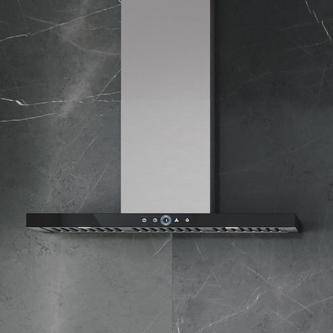 Technika 90cm black undermount rangehood new arrivals